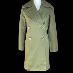 ISDA&CO Military Style Wool Coat S